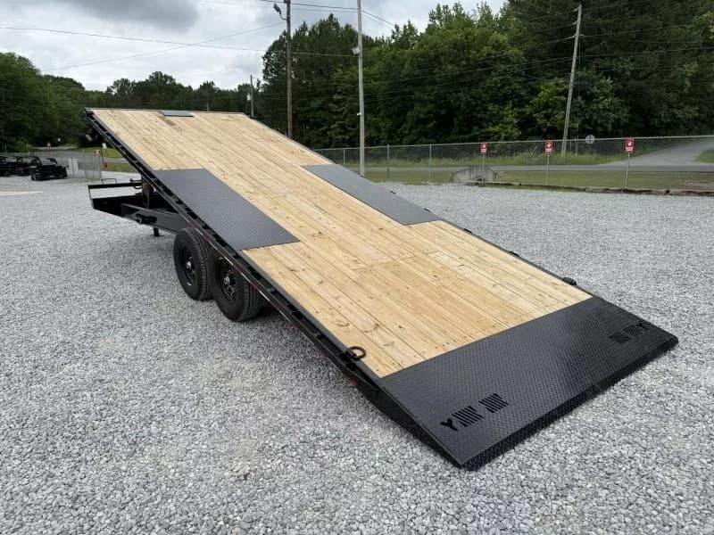 Ironbull 8.5x24' Tilt Deckover Trailer w/ Winch — trailer rental near Appleton WI