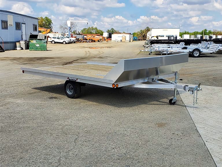 Snowmobile Trailer (2-place Tilt) — trailer rental near Appleton WI