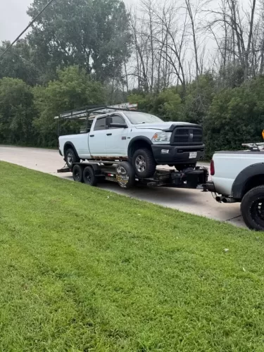 Ram 2500 on 20ft 12K trailer